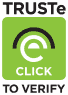 TRUSTe: click to verify